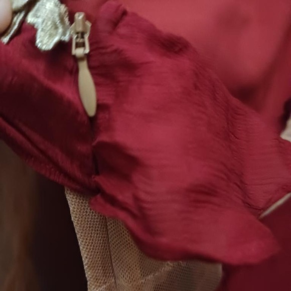 For Love & Lemons Lille Ruffled Dress NWT XS - Picture 13 of 16